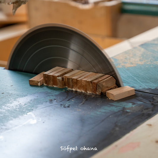 How do we make them? Including the inlays and materials.